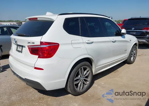 2017 BMW X3 xDrive28I from USA, damaged, VIN 5UXWX9C32H0W67145